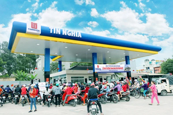Trạm xăng Tín Nghĩa trong Khu công nghiệp Nhơn Trạch 3