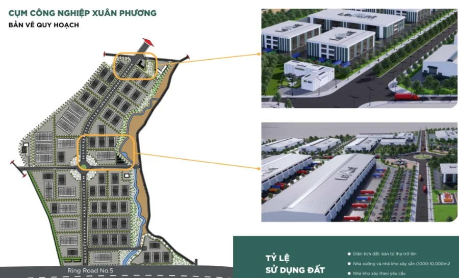 Cụm công nghiệp Xuân Phương – Thái Nguyên