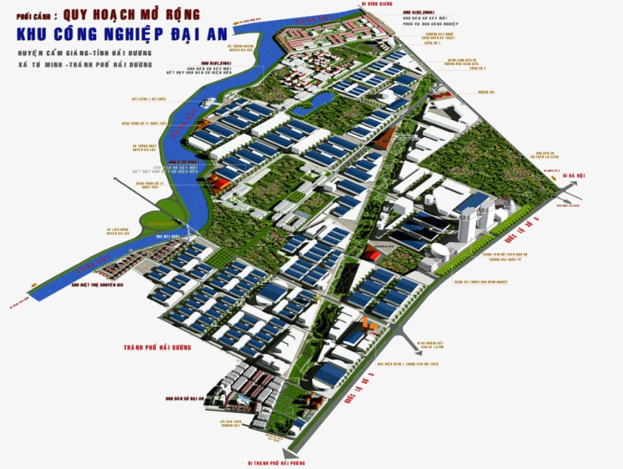 Khu công nghiệp Đại An mở rộng – Hải Dương