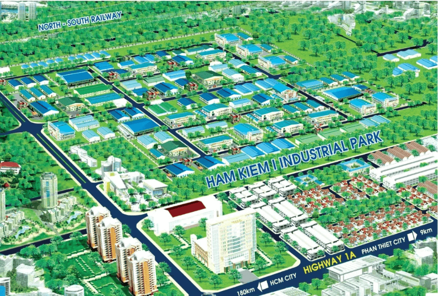 Khu công nghiệp Hàm Kiệm 1 – Bình Thuận